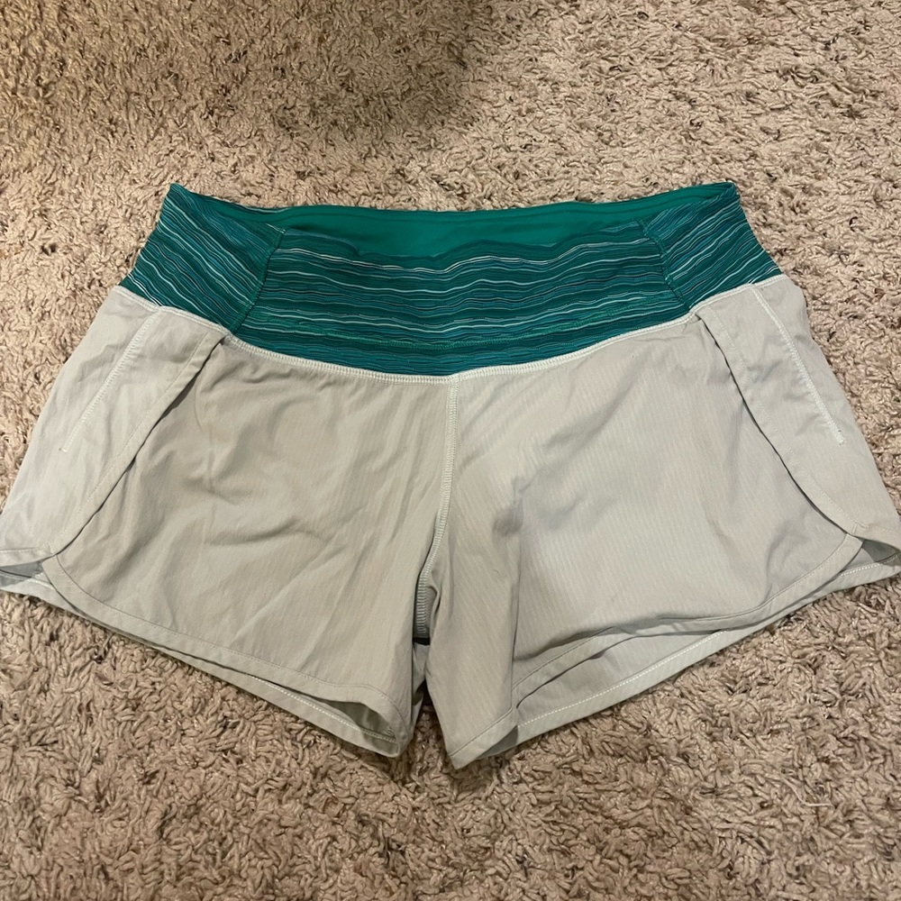 lululemon green shorts